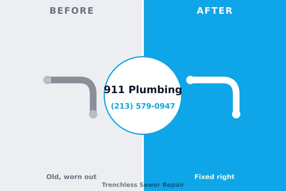 Before and after: plumbing company Port LaBelle, FL